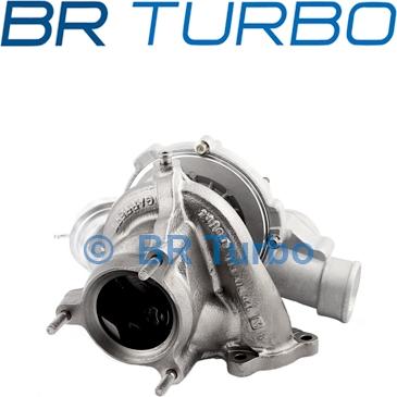 BR Turbo 720168-5001RS - Турбина, компрессор autospares.lv
