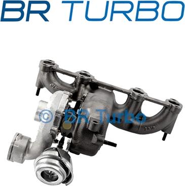 BR Turbo 720855-5001RS - Турбина, компрессор autospares.lv