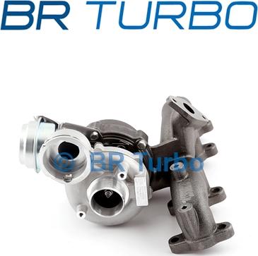 BR Turbo 721021-5001RS - Турбина, компрессор autospares.lv