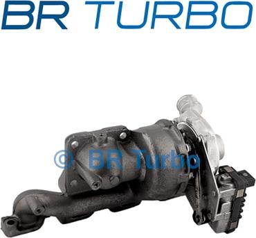 BR Turbo 728680-5001RSG - Турбина, компрессор autospares.lv