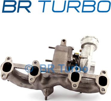 BR Turbo 722730-5001RSG - Турбина, компрессор autospares.lv