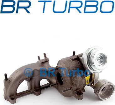 BR Turbo 722730-5001RSG - Турбина, компрессор autospares.lv