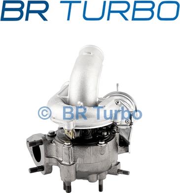 BR Turbo 727210-5001RSG - Турбина, компрессор autospares.lv