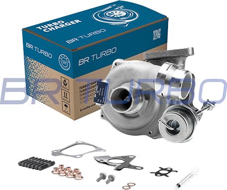 BR Turbo BRT6584M - Турбина, компрессор autospares.lv