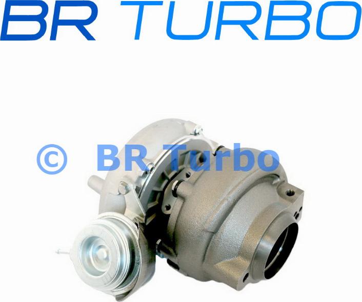 BR Turbo BRT6586 - Турбина, компрессор autospares.lv