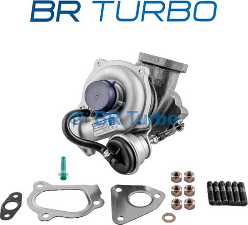 BR Turbo BRT6583 - Турбина, компрессор autospares.lv