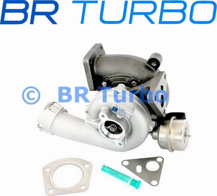 BR Turbo BRT6582 - Турбина, компрессор autospares.lv