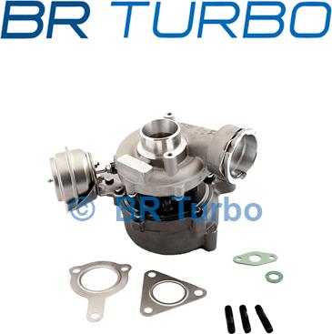 BR Turbo BRT6600 - Турбина, компрессор autospares.lv