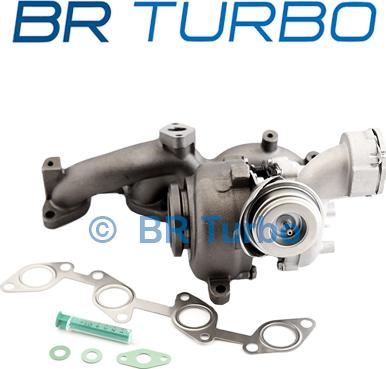 BR Turbo BRT6836 - Турбина, компрессор autospares.lv