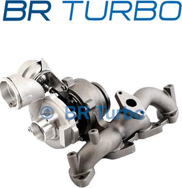 BR Turbo BRT6836 - Турбина, компрессор autospares.lv