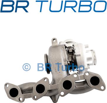 BR Turbo BRT6836 - Турбина, компрессор autospares.lv