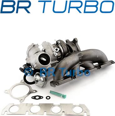 BR Turbo BRT6787 - Турбина, компрессор autospares.lv