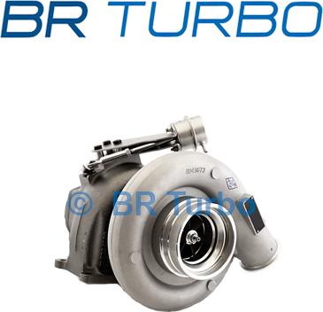 BR Turbo BRTX493 - Турбина, компрессор autospares.lv