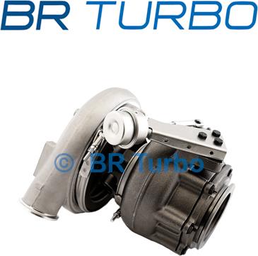 BR Turbo BRTX493 - Турбина, компрессор autospares.lv