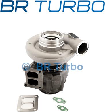 BR Turbo BRTX493 - Турбина, компрессор autospares.lv