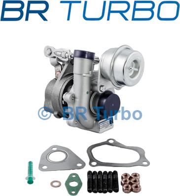 BR Turbo BRTX4049 - Турбина, компрессор autospares.lv