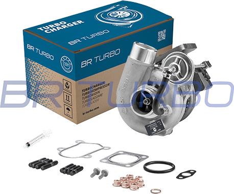 BR Turbo BRTX4010M - Турбина, компрессор autospares.lv