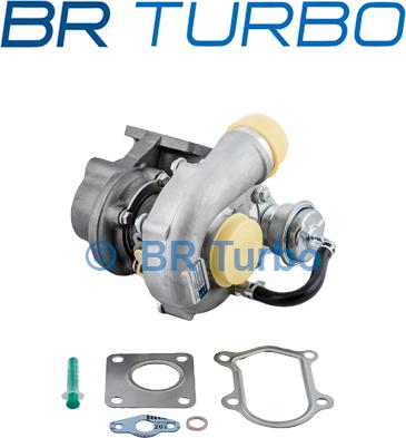BR Turbo BRTX4010 - Турбина, компрессор autospares.lv