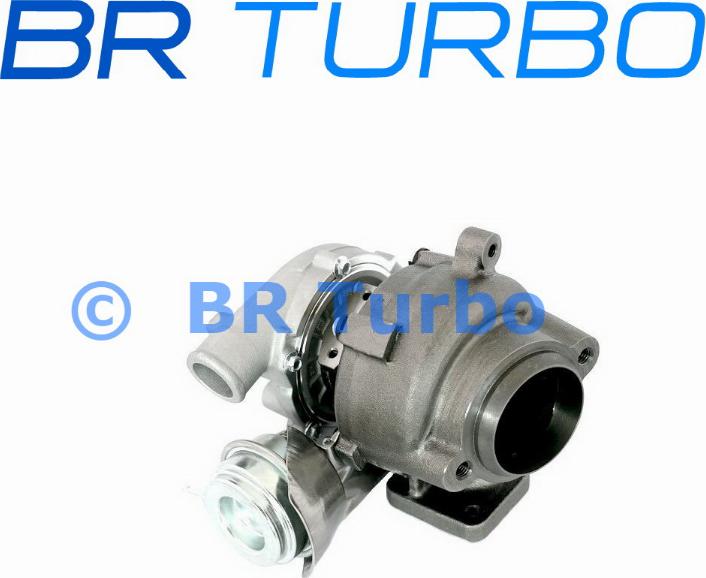 BR Turbo BRTX4017 - Турбина, компрессор autospares.lv