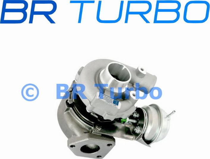 BR Turbo BRTX4017 - Турбина, компрессор autospares.lv