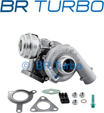 BR Turbo BRTX4039 - Турбина, компрессор autospares.lv