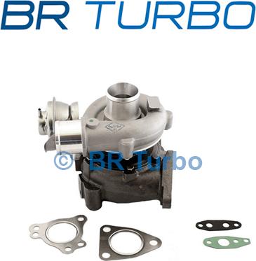 BR Turbo BRTX4035 - Турбина, компрессор autospares.lv