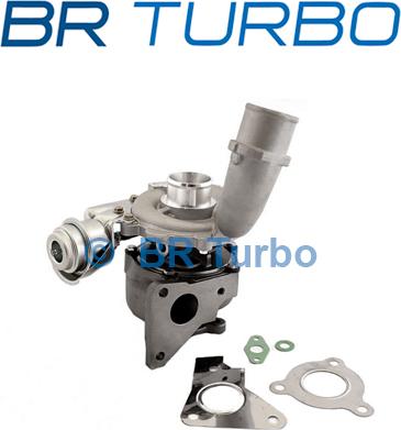 BR Turbo BRTX4024 - Турбина, компрессор autospares.lv