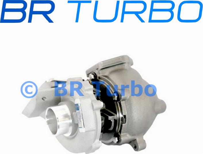 BR Turbo BRTX4026 - Турбина, компрессор autospares.lv