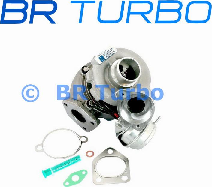 BR Turbo BRTX4026 - Турбина, компрессор autospares.lv