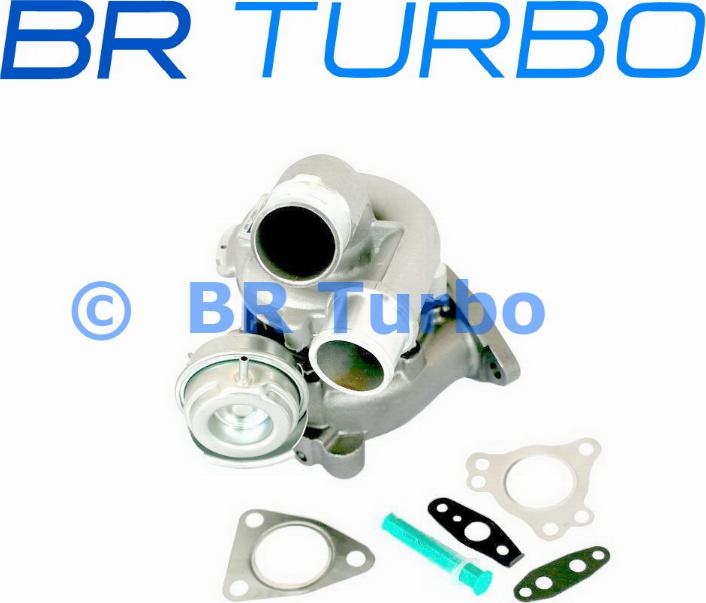 BR Turbo BRTX4021 - Турбина, компрессор autospares.lv