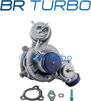 BR Turbo BRTX4023 - Турбина, компрессор autospares.lv