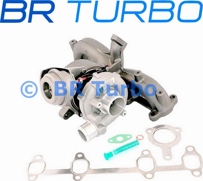 BR Turbo BRTX4027 - Турбина, компрессор autospares.lv