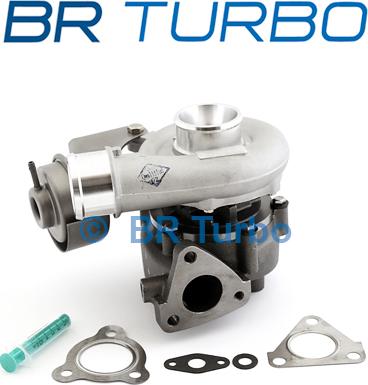 BR Turbo BRTX483 - Турбина, компрессор autospares.lv