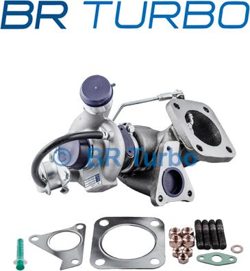 BR Turbo BRTX4383 - Турбина, компрессор autospares.lv