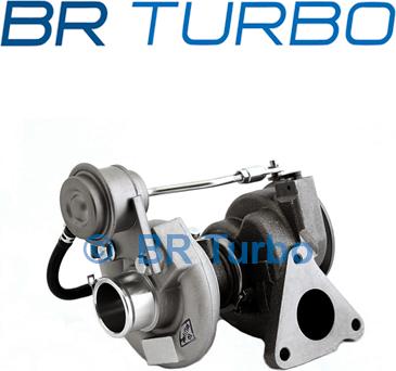 BR Turbo BRTX5960 - Турбина, компрессор autospares.lv