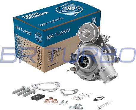 BR Turbo BRTX505M - Турбина, компрессор autospares.lv