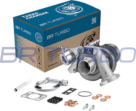 BR Turbo BRTX501M - Турбина, компрессор autospares.lv