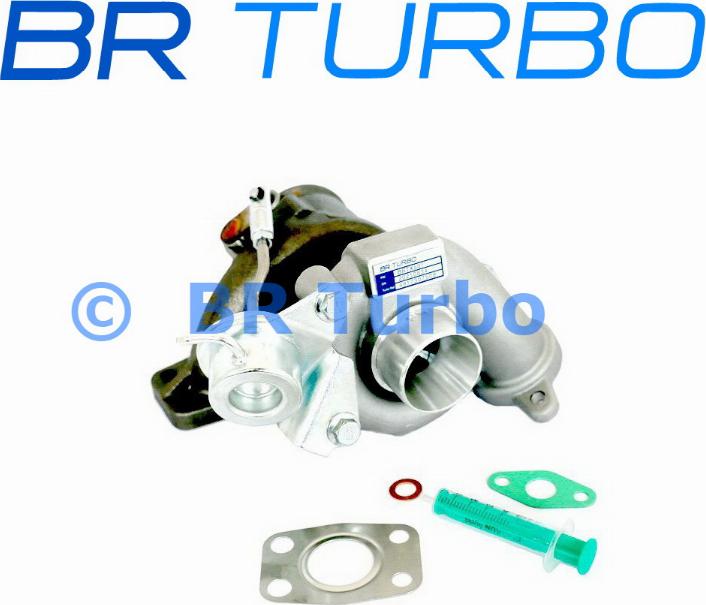 BR Turbo BRTX501 - Турбина, компрессор autospares.lv