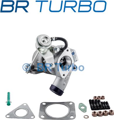 BR Turbo BRTX503 - Турбина, компрессор autospares.lv