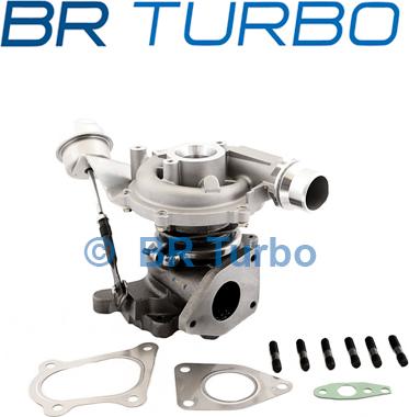 BR Turbo BRTX530 - Турбина, компрессор autospares.lv