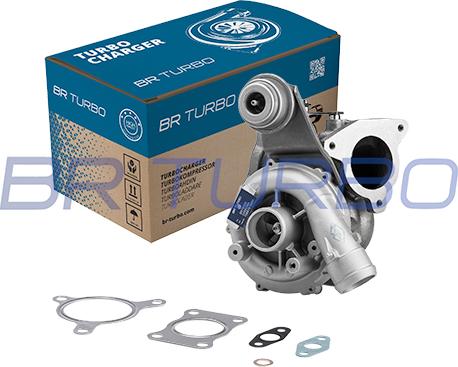 BR Turbo BRTX520 - Турбина, компрессор autospares.lv