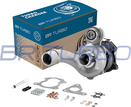 BR Turbo BRTX528M - Турбина, компрессор autospares.lv