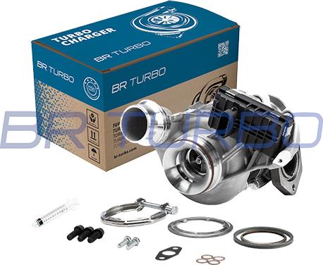 BR Turbo BRTX6381M - Турбина, компрессор autospares.lv