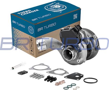 BR Turbo BRTX6371M - Турбина, компрессор autospares.lv