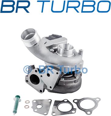 BR Turbo BRTX6371 - Турбина, компрессор autospares.lv