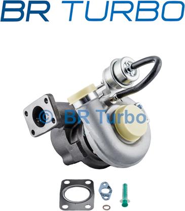 BR Turbo BRTX8043 - Турбина, компрессор autospares.lv