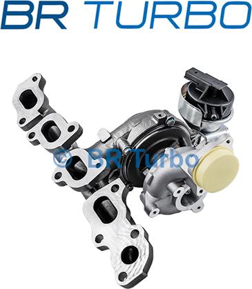 BR Turbo BRTX8347 - Турбина, компрессор autospares.lv