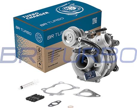 BR Turbo BRTX8226 - Турбина, компрессор autospares.lv