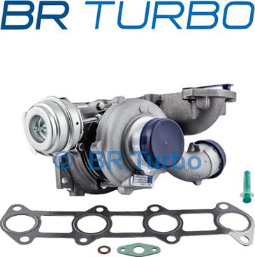 BR Turbo BRTX3992 - Турбина, компрессор autospares.lv