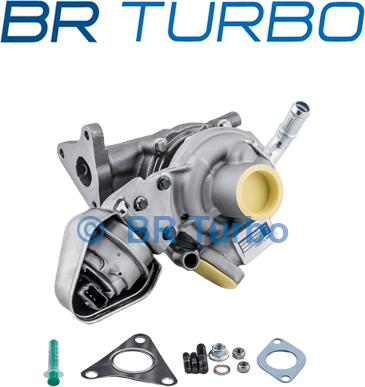 BR Turbo BRTX3401 - Турбина, компрессор autospares.lv